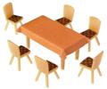4 стола и 24 стула Faller НО (180442)